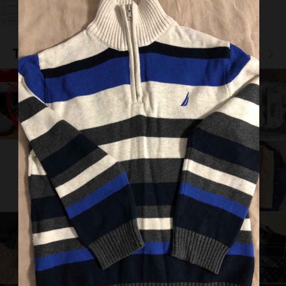 N A U T I C A quarter zip sweater